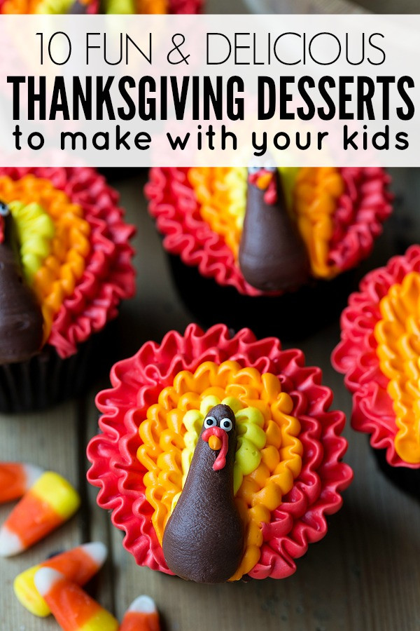 Cool Thanksgiving Desserts
 Thanksgiving desserts to make with your kids