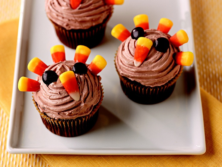 Cool Thanksgiving Desserts
 Easy Turkey Cupcakes dessert recipe perfect for