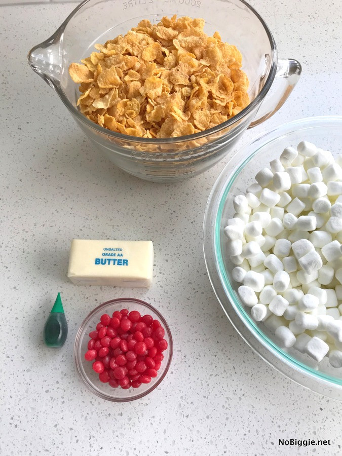 Cornflake Christmas Wreath Cookies With Corn Syrup
 Christmas Cornflake Wreath Cookies