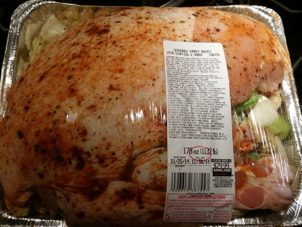 Costco Thanksgiving Turkey
 Great deal for Thanksgiving dinner Serves 6 8 people