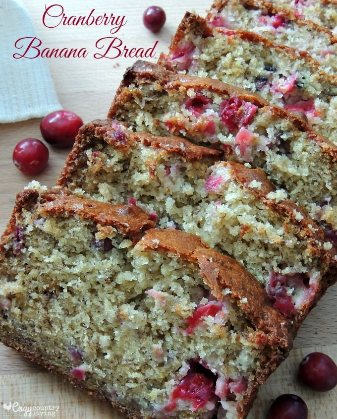 Cranberry Christmas Bread
 150 best images about Overripe Banana Recipes on Pinterest