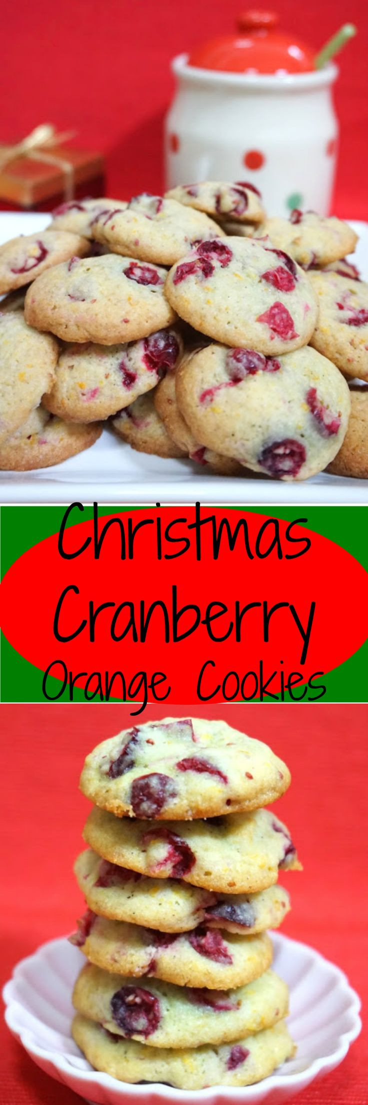 Cranberry Christmas Cookies
 Fresh Cranberry Orange Cookies for Christmas Celebrate