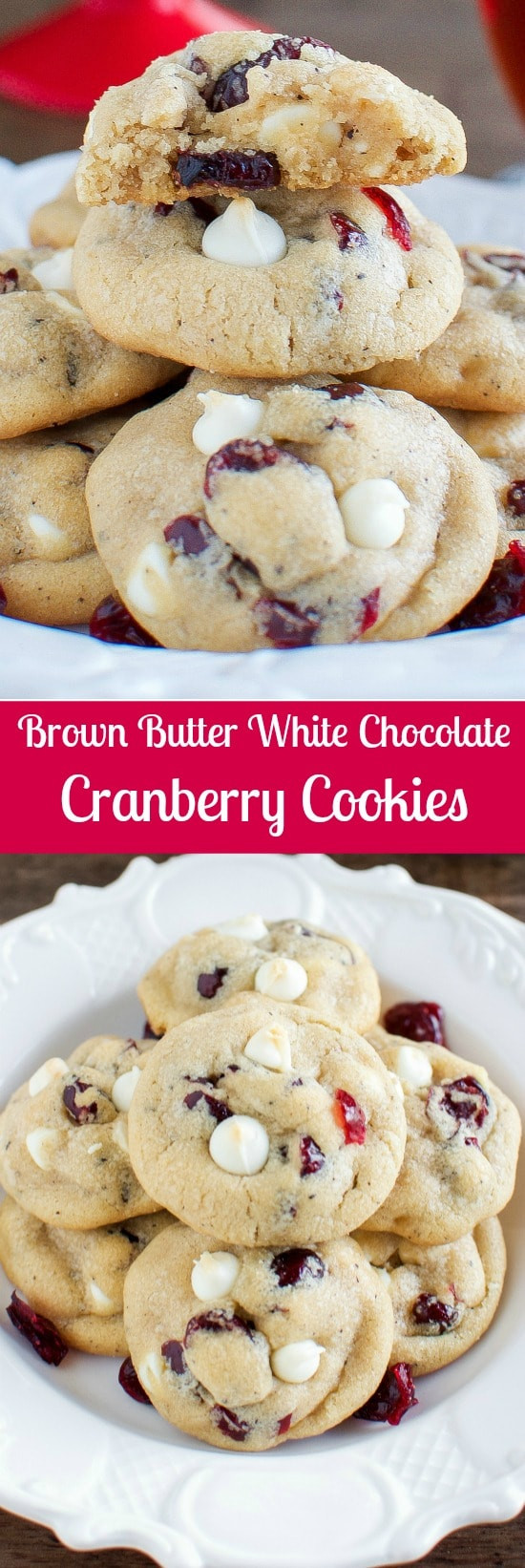 Cranberry Christmas Cookies
 Best White Chocolate Cranberry Cookies Back for Seconds