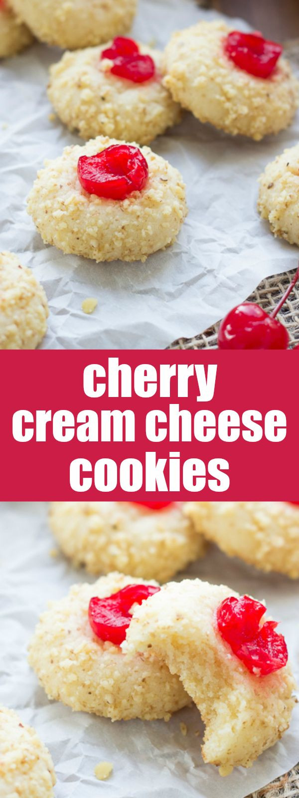 Cream Cheese Christmas Cookies
 Cherry Cream Cheese Cookies Recipe