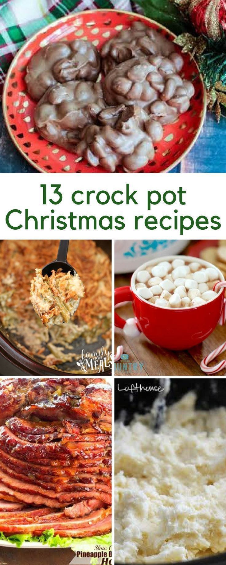 Crock Pot Christmas Dinner
 13 Crock Pot Christmas Recipes