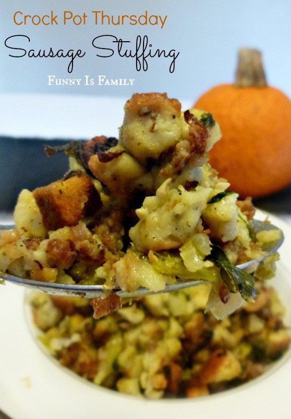 Crock Pot Thanksgiving Side Dishes
 Crock Pot Sausage Stuffing