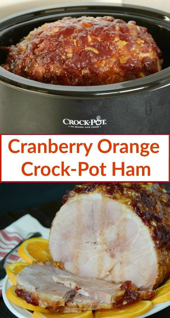 Crockpot Christmas Dinner
 Hams Cranberries and Recipes for on Pinterest