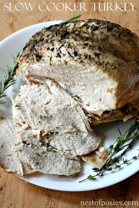 Crockpot Thanksgiving Turkey
 Slow Cooker Turkey Breast