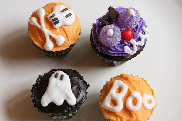 Cupcakes De Halloween
 Fichas de Inglés para niños Halloween cupcakes