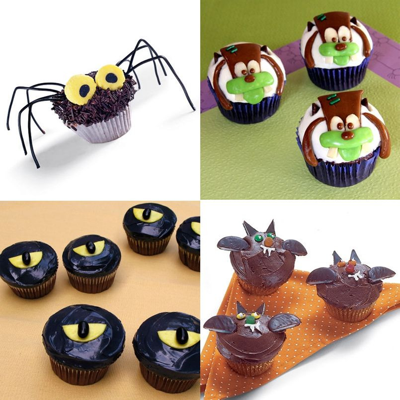 Cupcakes Para Halloween
 Ideas para decorar tus cupcakes de Halloween