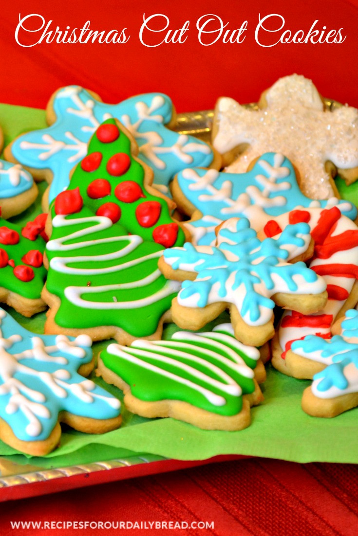 Cut Out Christmas Cookies
 Butter Cookies Cut Out for Christmas recipesforourdaily