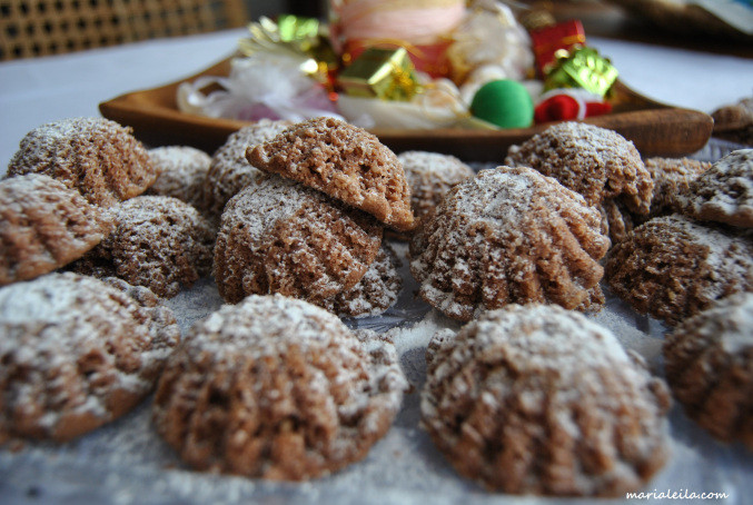 Czech Christmas Cookies
 Traditional Czech Christmas cookies Medvěd pracky