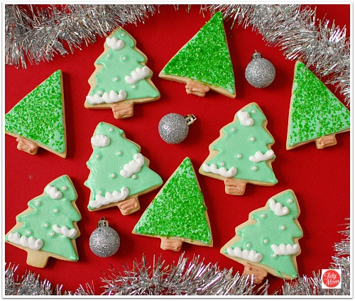 Decorated Christmas Trees Cookies
 Decorated Christmas Cookies
