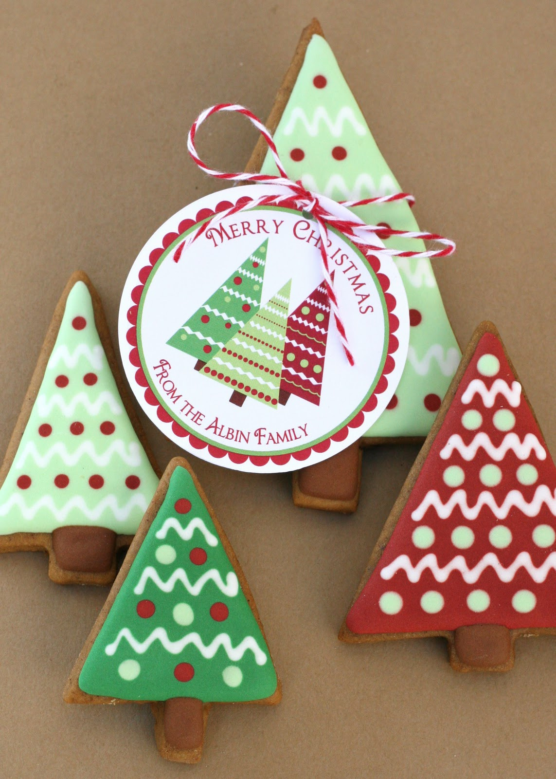 Decorated Christmas Trees Cookies
 Christmas Trees Gingerbread and a Giveaway… – Glorious