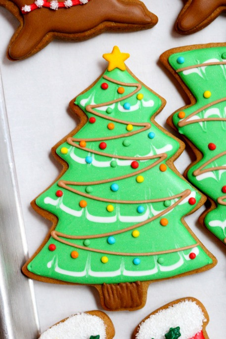 Decorated Christmas Trees Cookies
 Christmas Cookies