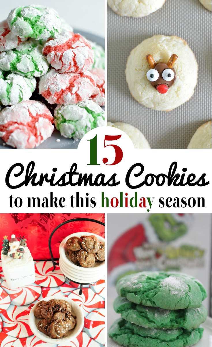 Delicious Christmas Cookies
 15 Delicious Christmas Cookie Recipes Outnumbered 3 to 1