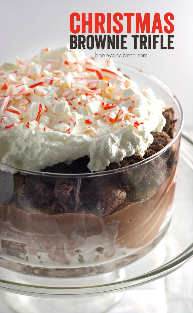 Delicious Christmas Desserts
 Christmas Brownie Trifle