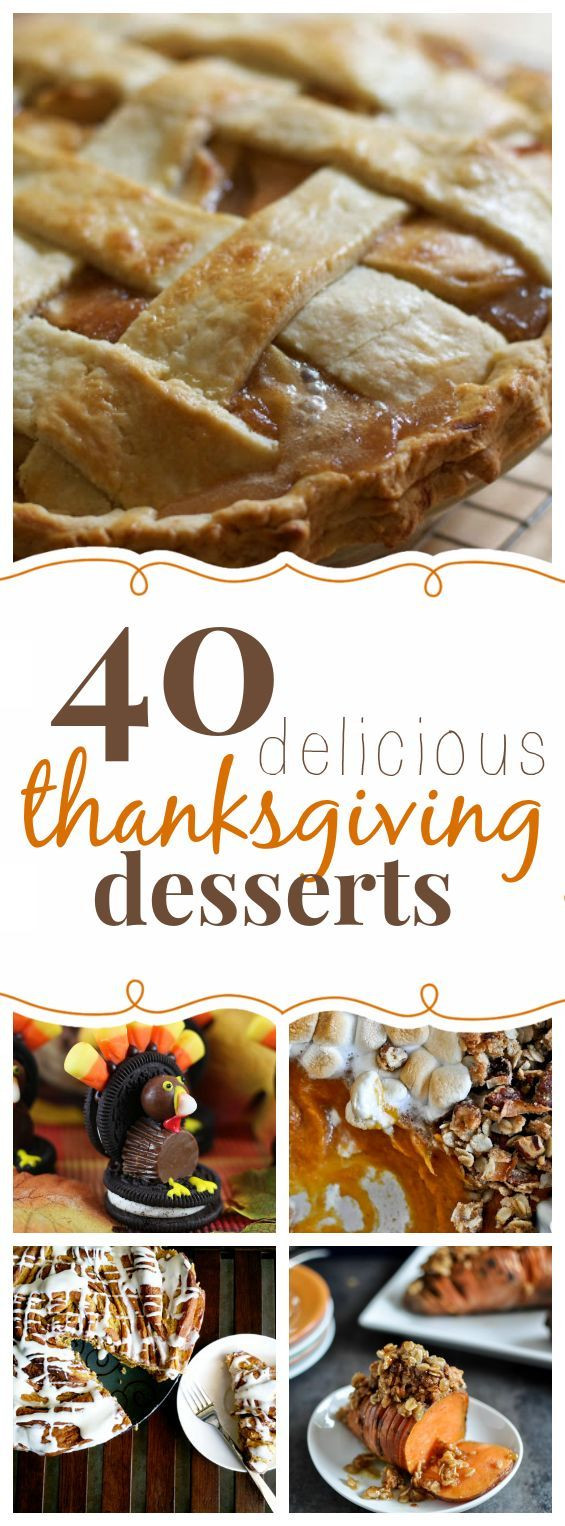 Delicious Thanksgiving Desserts
 14 best images about Hosting Thanksgiving on Pinterest