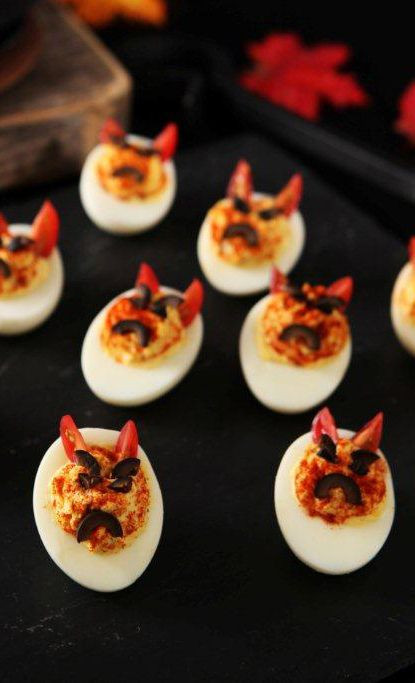 Deviled Eggs Halloween
 30 Creative Deviled Egg And Hard Boiled Egg Holiday Ideas