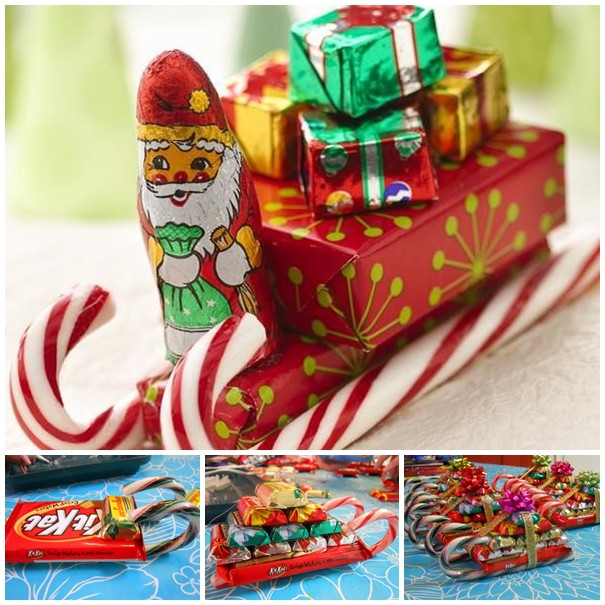 Diy Christmas Candy
 Wonderful DIY Sweet Chocolate Christmas Tree Gift