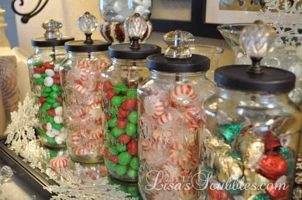 Diy Christmas Candy Decorations
 DIY Christmas Candy Jars