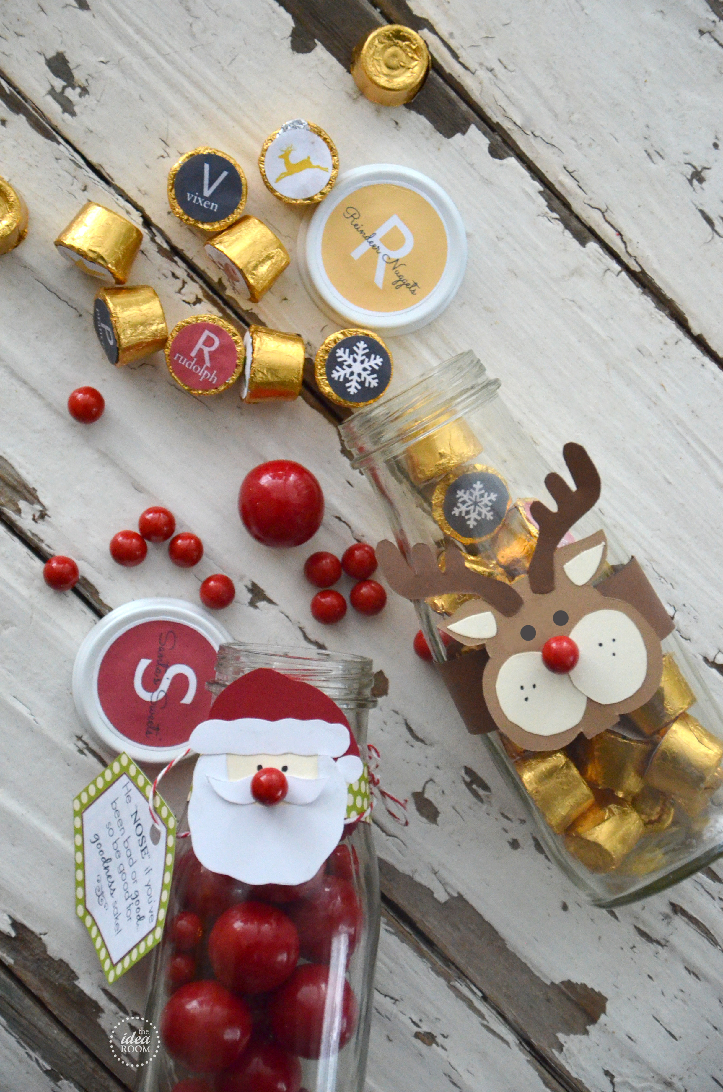 Diy Christmas Candy
 Christmas Candy Gift The Idea Room