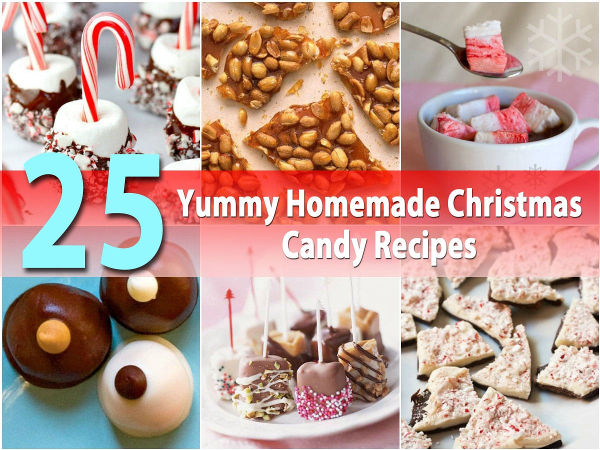 Diy Christmas Candy
 25 Yummy Homemade Christmas Candy Recipes DIY & Crafts