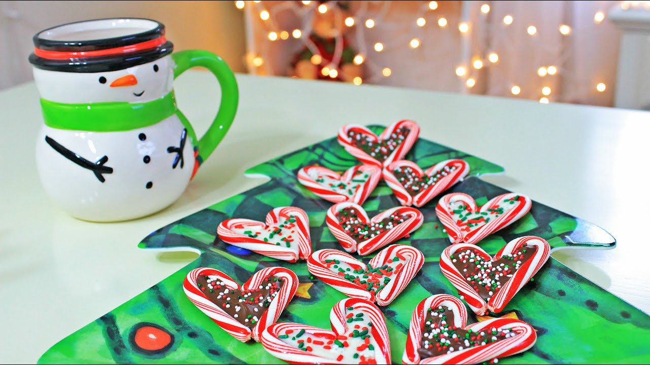 Diy Christmas Candy
 DIY Christmas Treats Candy Cane Hearts