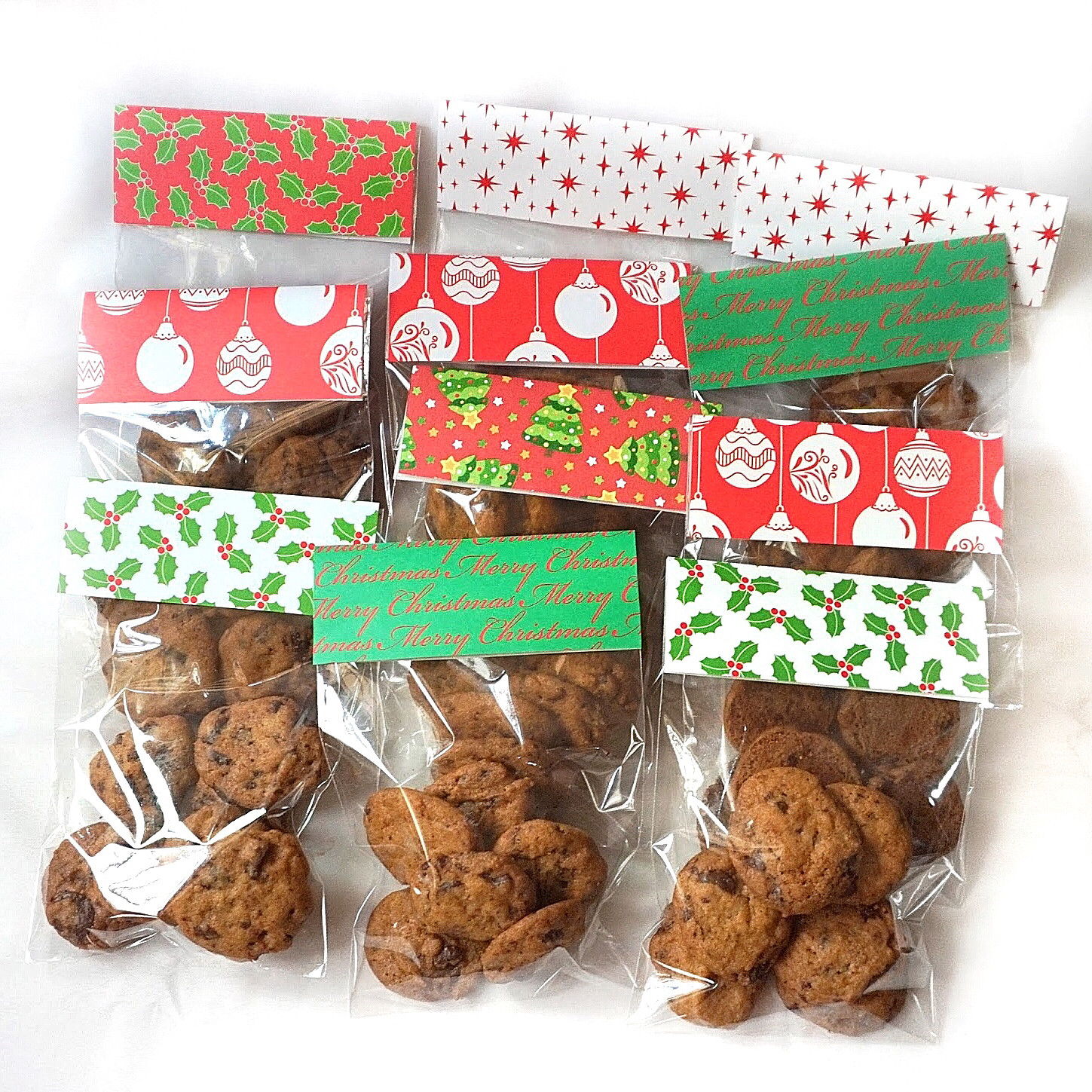 Diy Christmas Cookies
 Sherbakes DIY Christmas Cookie Bags as Gifts