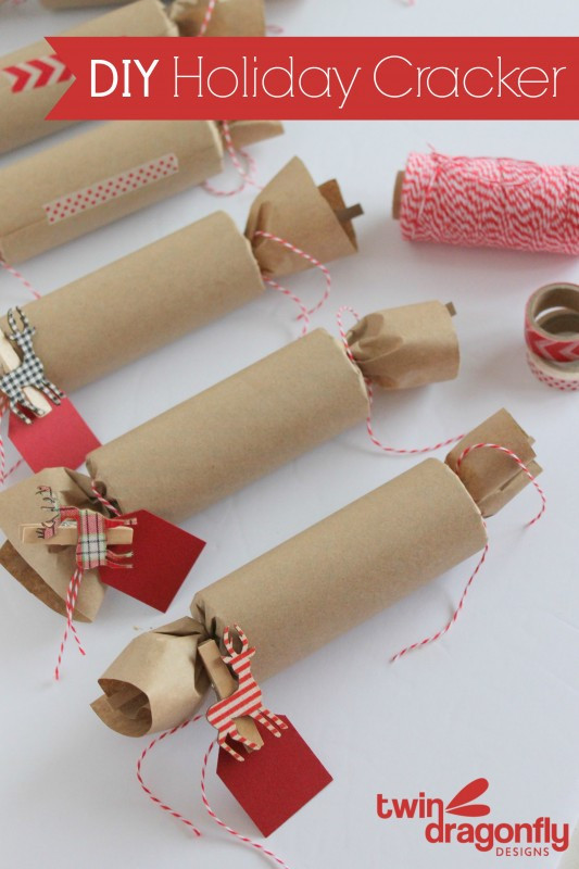 Diy Christmas Crackers
 DIY Holiday Cracker Dragonfly Designs