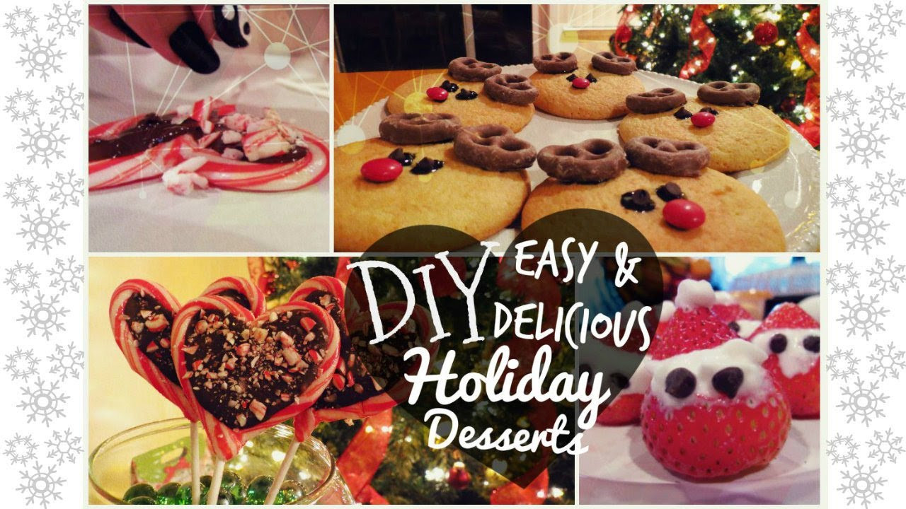 Diy Christmas Desserts
 DIY Easy & Delicious Holiday Desserts