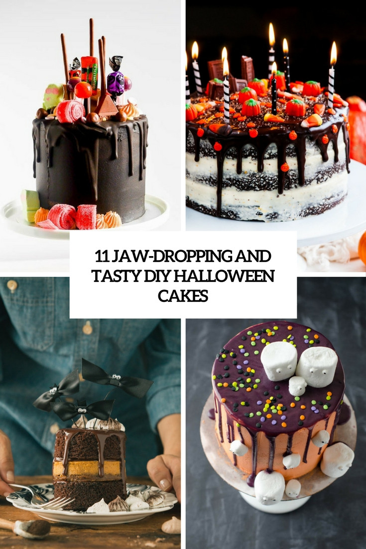 Diy Halloween Cakes
 11 Jaw Dropping And Tasty DIY Halloween Cakes Shelterness
