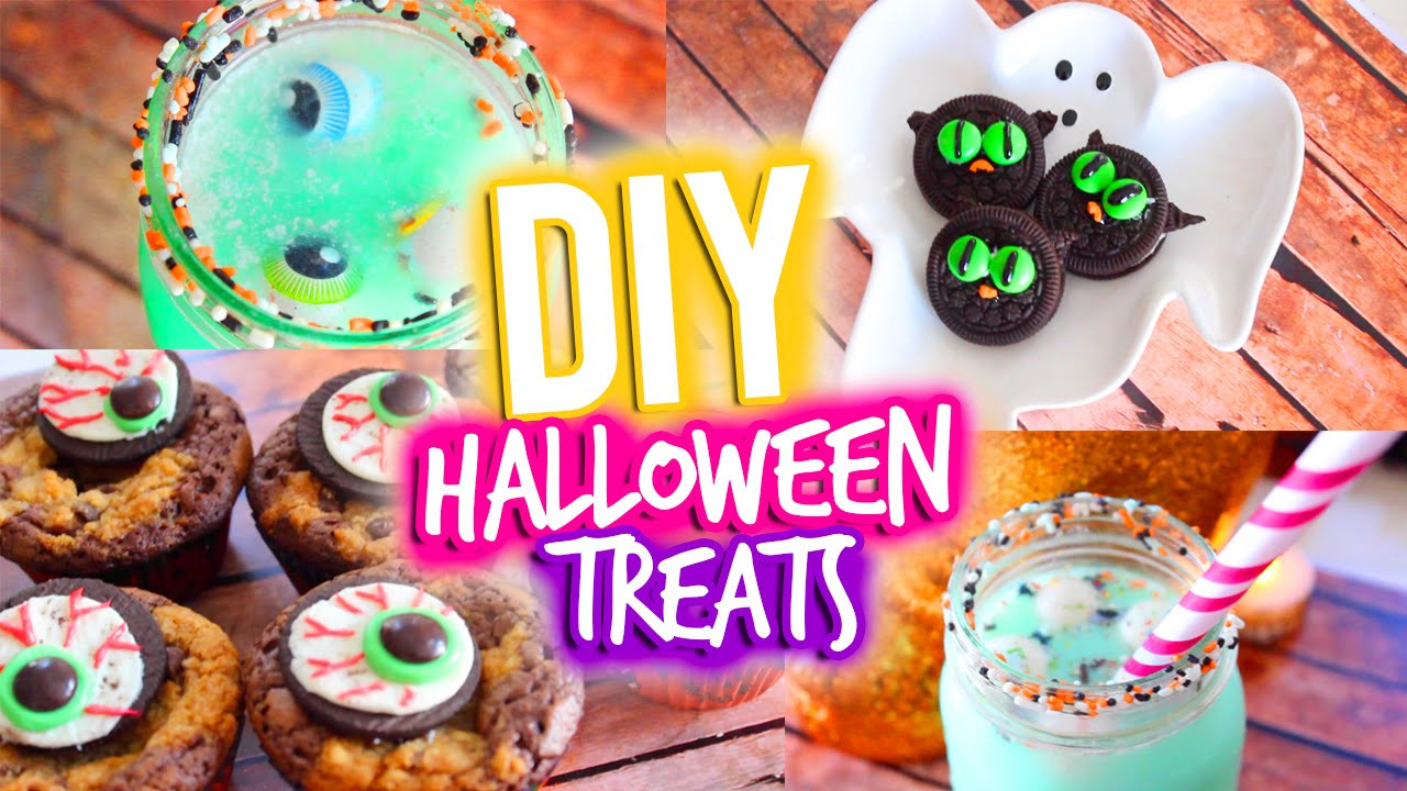 Diy Halloween Desserts
 Easy DIY Halloween Treats