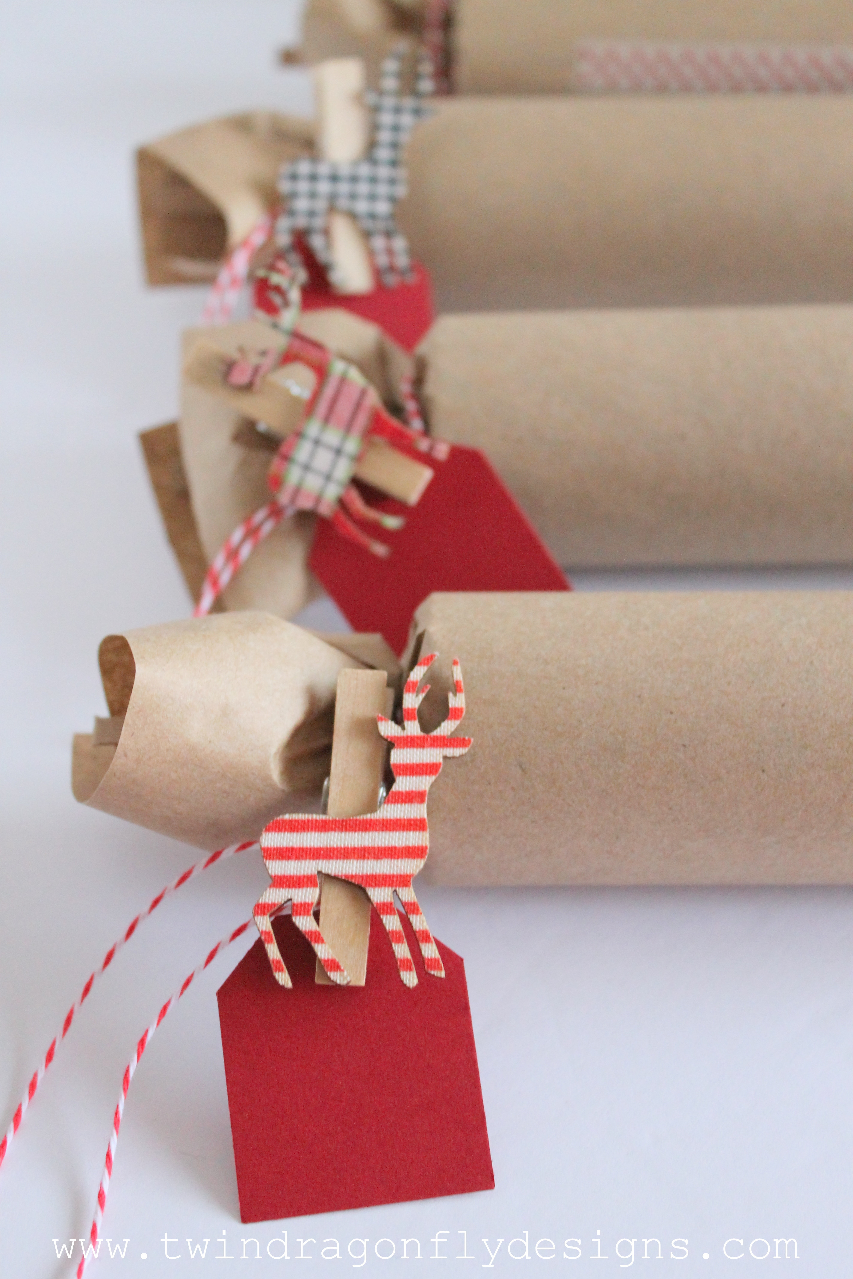 Do It Yourself Christmas Crackers
 DIY Holiday Cracker Dragonfly Designs