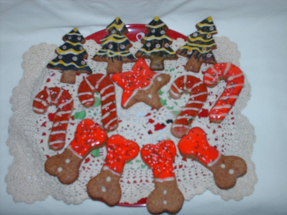 Dog Christmas Cookies
 Frosting Fran Dog Christmas Cookies Decorated With Royal