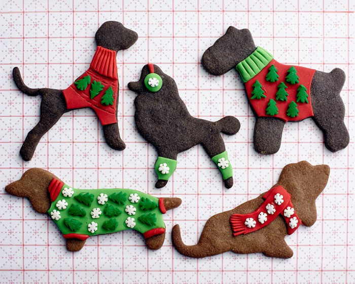 Dog Christmas Cookies
 How To Make Ugly Sweater Doggie Cookies