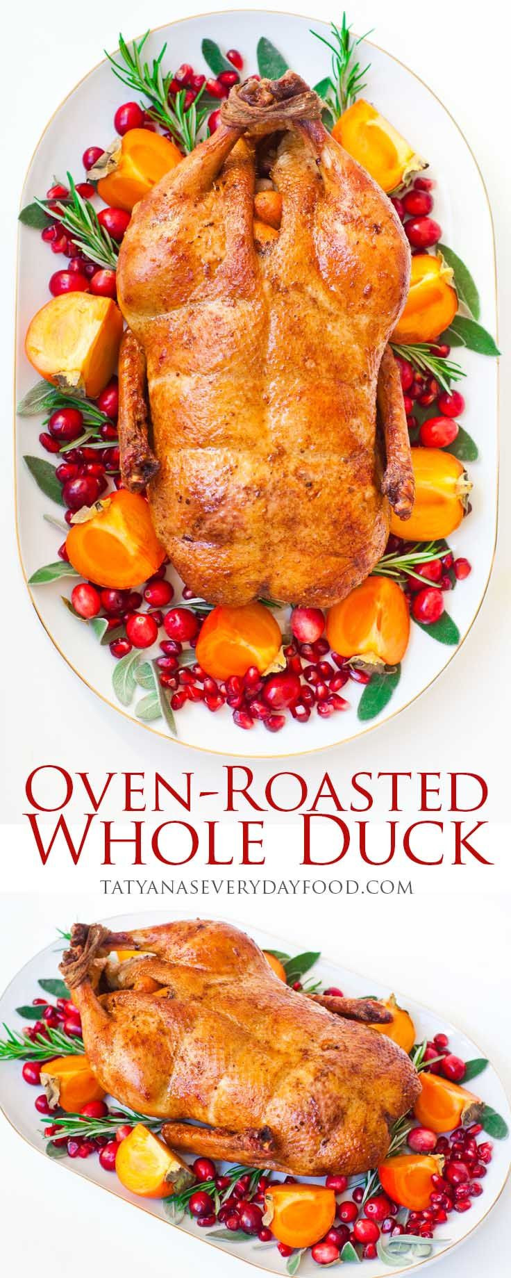 Duck Recipes For Thanksgiving
 Best 25 Roast duck ideas on Pinterest