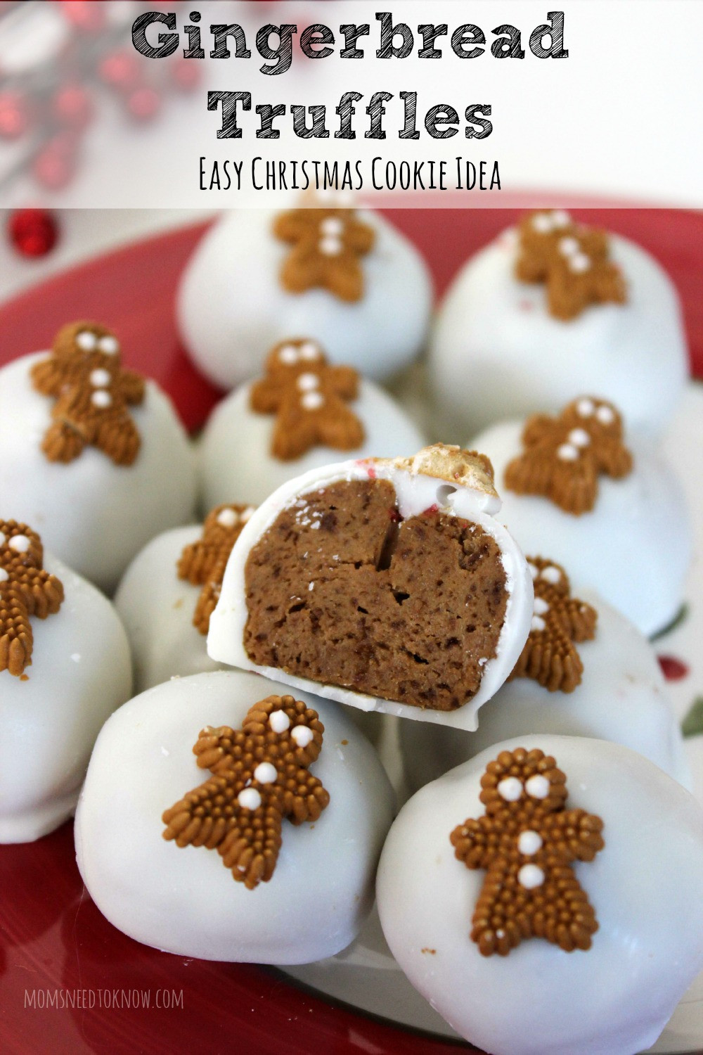 Easy Bake Christmas Cookies
 Easy No Bake Gingerbread Truffles Recipe