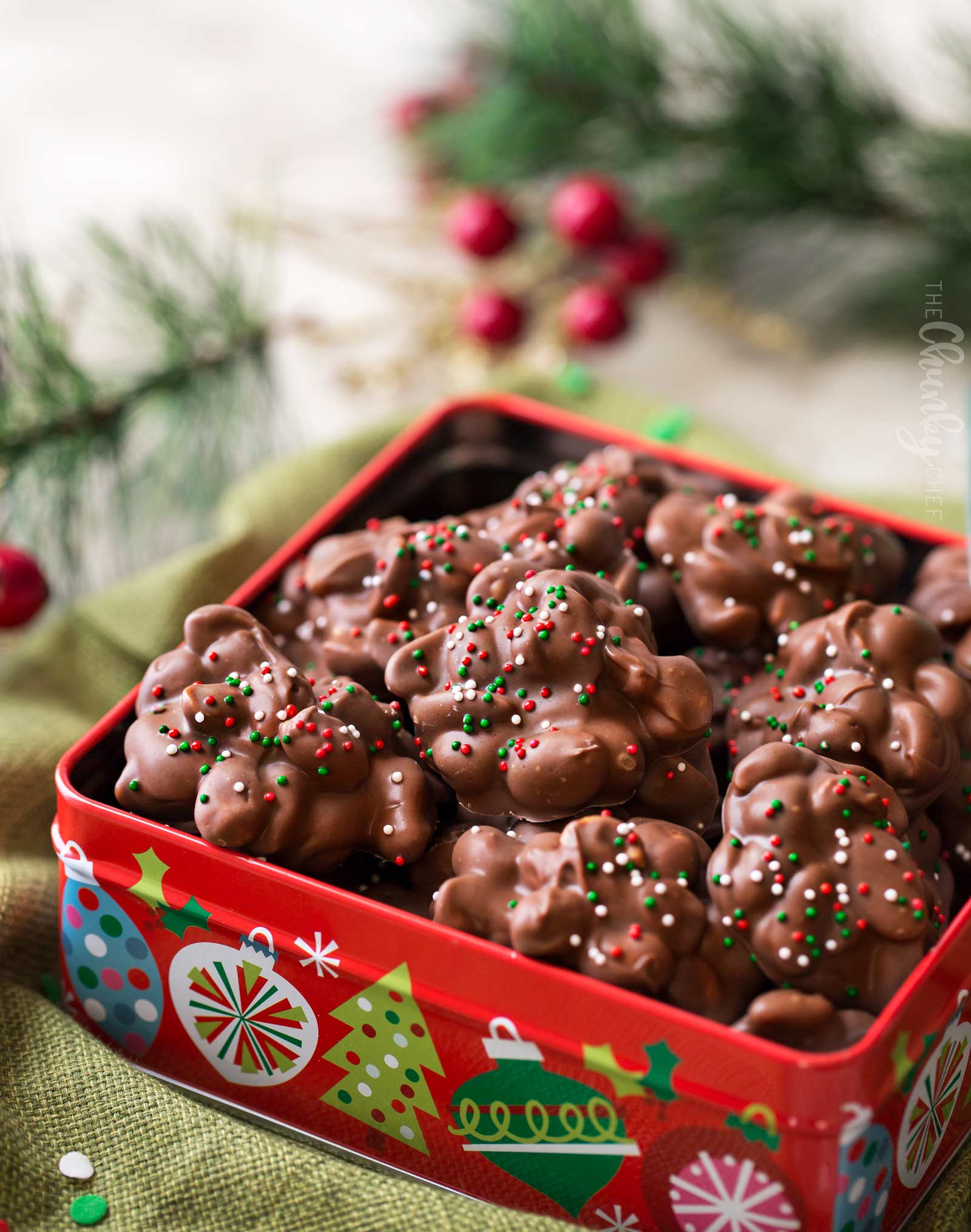 Easy Christmas Candy To Make
 Easy Christmas Crockpot Candy The Chunky Chef