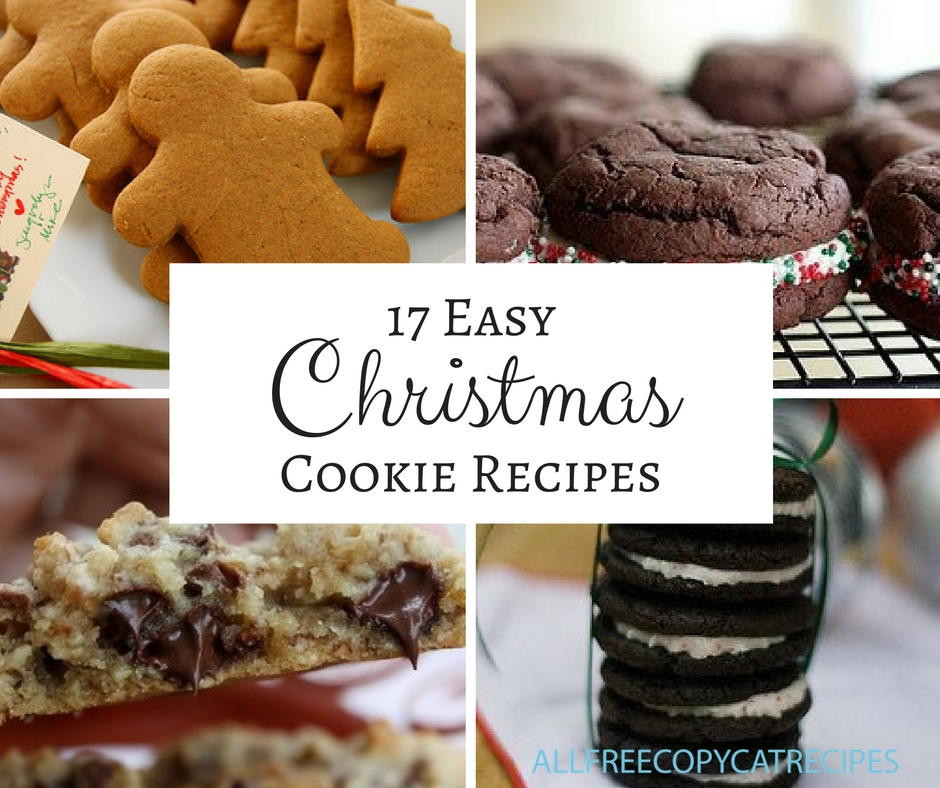 Easy Christmas Cookies For Cookie Exchange
 17 Easy Christmas Cookies For Hosting A Christmas Cookie