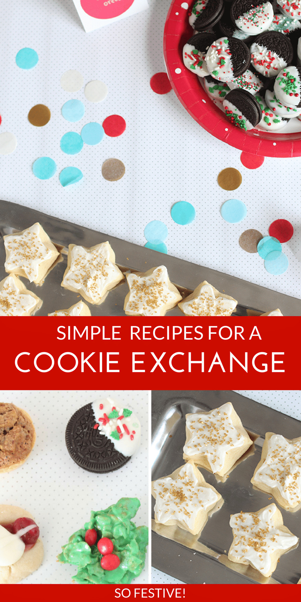 Easy Christmas Cookies For Cookie Exchange
 Cookie Exchange Winning Sugar Cookie Recipe So Festive