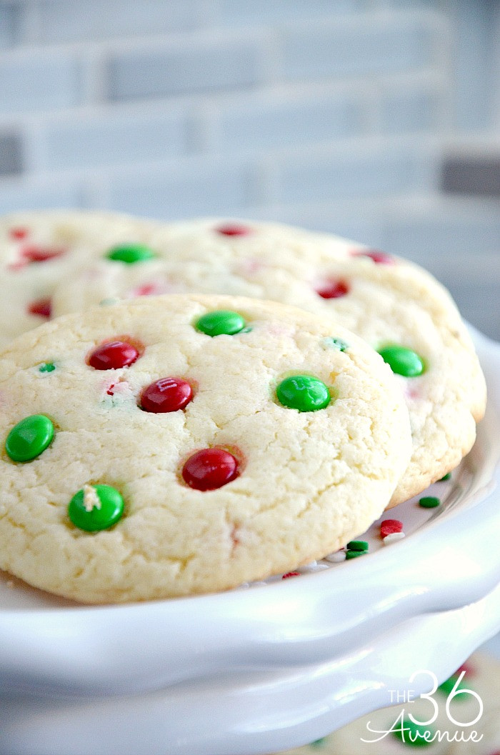 Easy Christmas Cookies Recipe
 Christmas Cookies Funfetti Cookies The 36th AVENUE