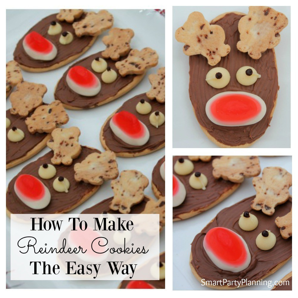 Easy Christmas Cookies To Make
 How To Make Reindeer Cookies The Easy Way