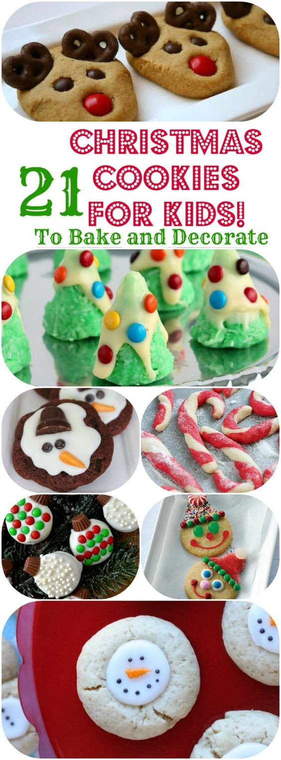 Easy Christmas Cookies To Make With Kids
 Easy christmas cookie recipes Cookie recipes for kids and