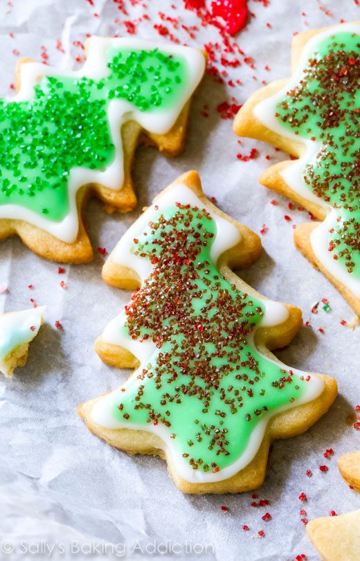 Easy Christmas Cut Out Cookies
 Holiday Cut Out Sugar Cookies with Easy Icing Sallys