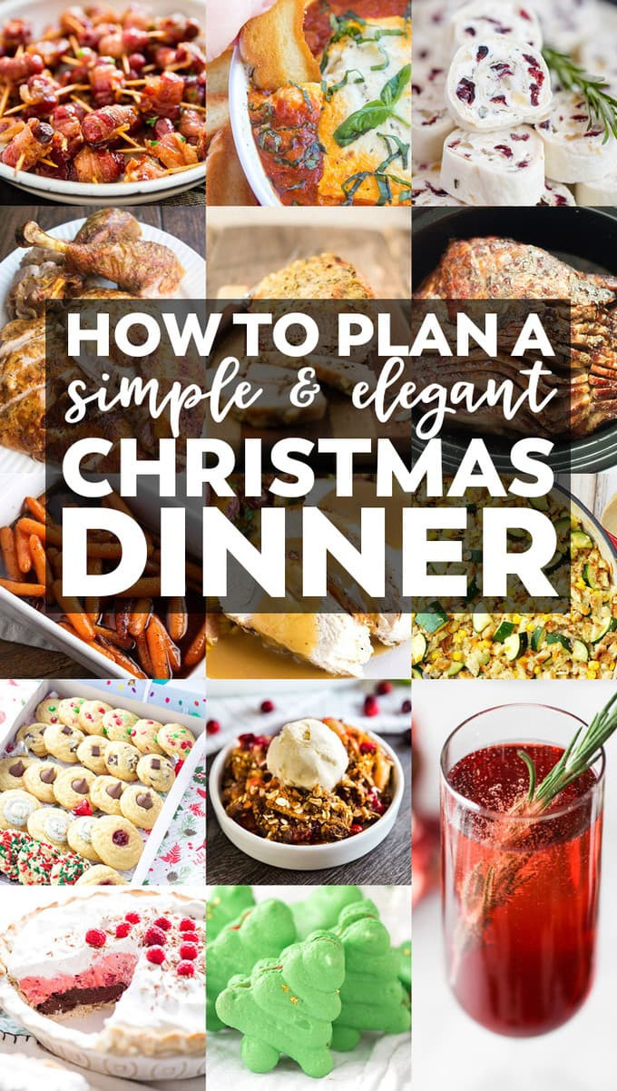Easy Christmas Dinner Menu
 How to Plan a Simple & Elegant Christmas Dinner Menu