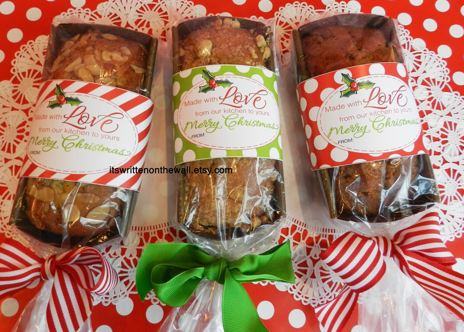 Easy Christmas Food Gifts
 It s Written on the Wall Add a Christmas Tags to your