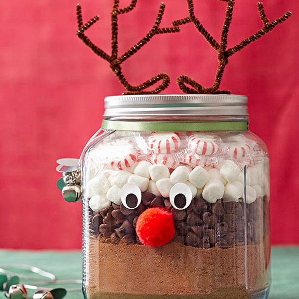 Easy Christmas Food Gifts
 50 Cute Mason Jar Craft Ideas Hative