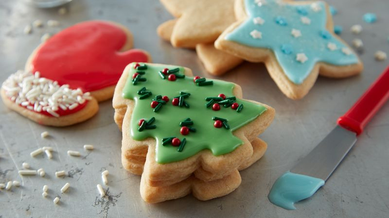 Easy Christmas Sugar Cookies
 Easy Christmas Sugar Cookie Cutouts Recipe BettyCrocker