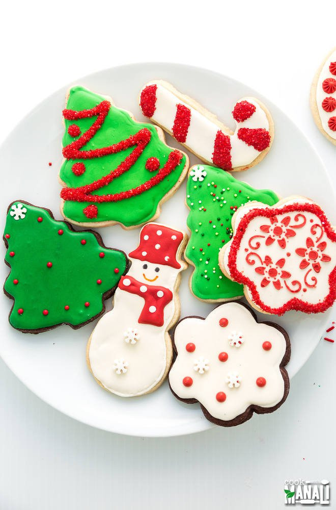 Easy Decorative Christmas Cookies
 Christmas Sugar Cookies Cook With Manali